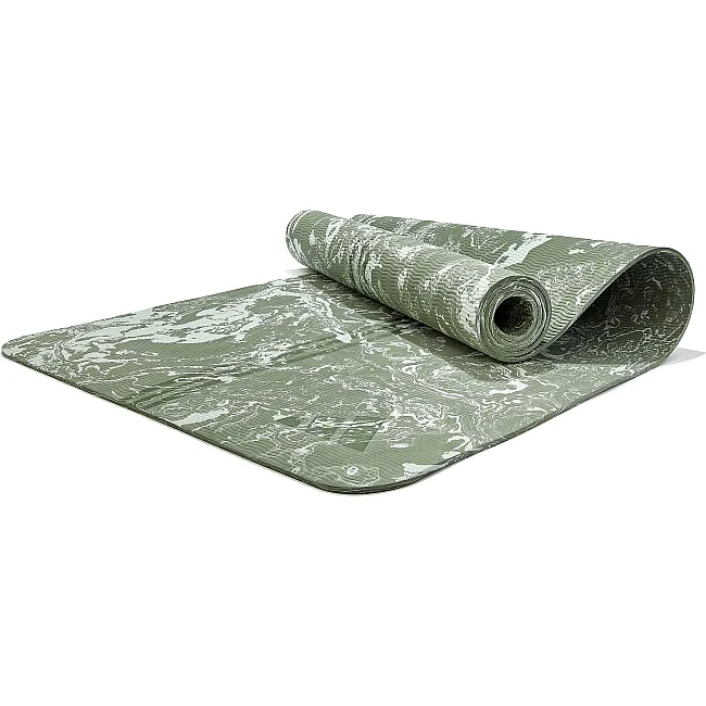 Коврик для йоги Adidas Camo Yoga Matte зеленый 176 х 61 х 0,5 см
