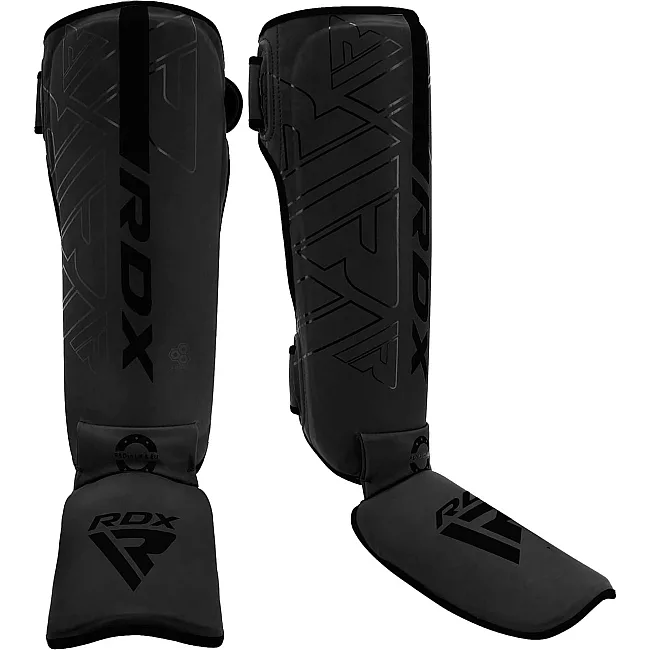 Защита голени и стопы RDX F6 KARA Shin Instep Guards Black