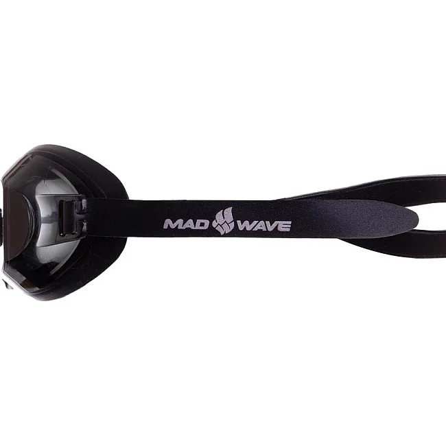 Очки для плавания юниорские MADWAVE
 STALKER JUNIOR M041903 (Черный)