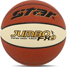 Баскетбольний м'яч STAR JUMBO FX9 BB427-25 7 (Оранжево-білий)