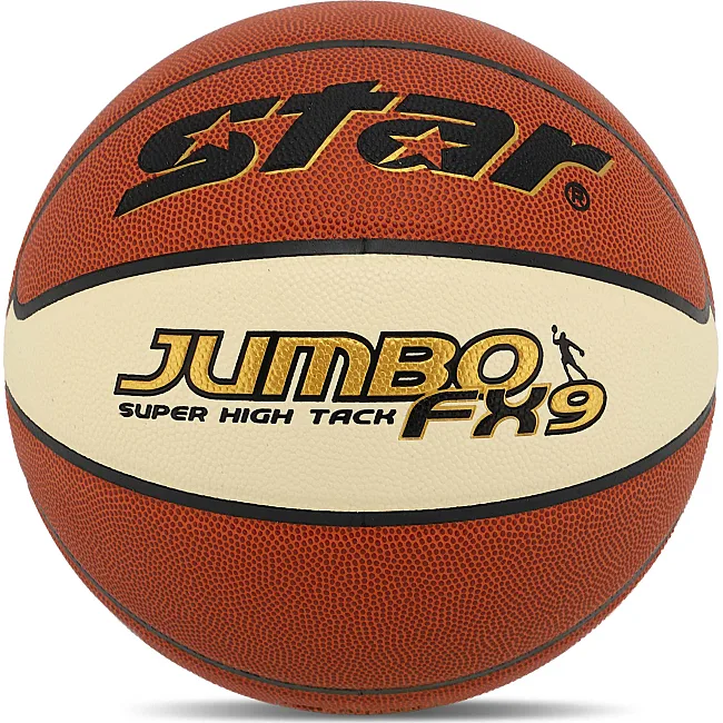 Баскетбольний м'яч
 STAR JUMBO FX9 BB427-25
 7 (Помаранчевий-білий)
