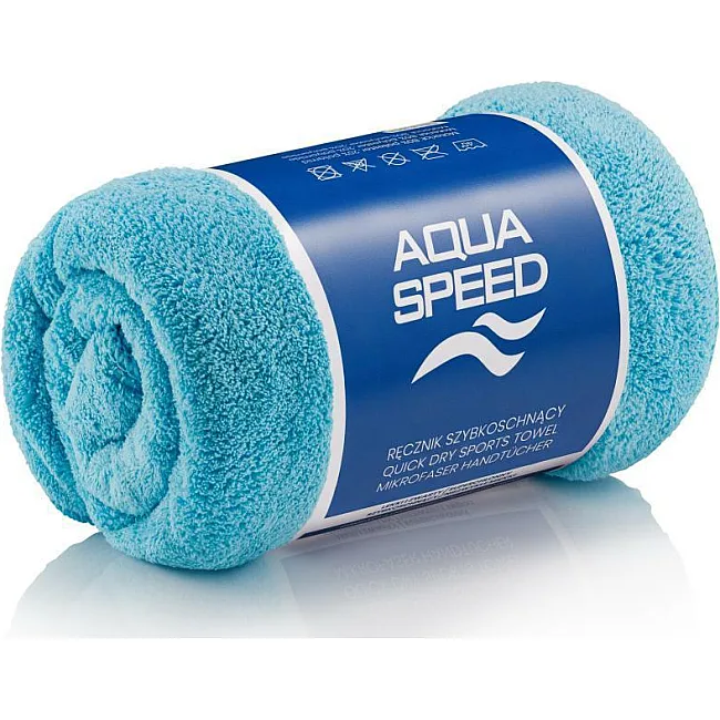 Спортивное полотенце Aqua Speed DRY CORAL 7038 бирюзовое Уни 50х100 см