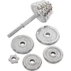 Разборные гантели
 стальные хромированные 27кг HIGHQ SPORT TA-0013-27CH 2шт по 13,5кг хром