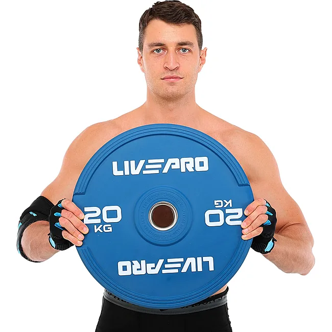 Бамперный диск резиновый

 LiveUp LP8332-20 ø50.5мм 20кг