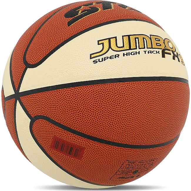 Баскетбольний м'яч
 STAR JUMBO FX9 BB427-25
 7 (Помаранчевий-білий)