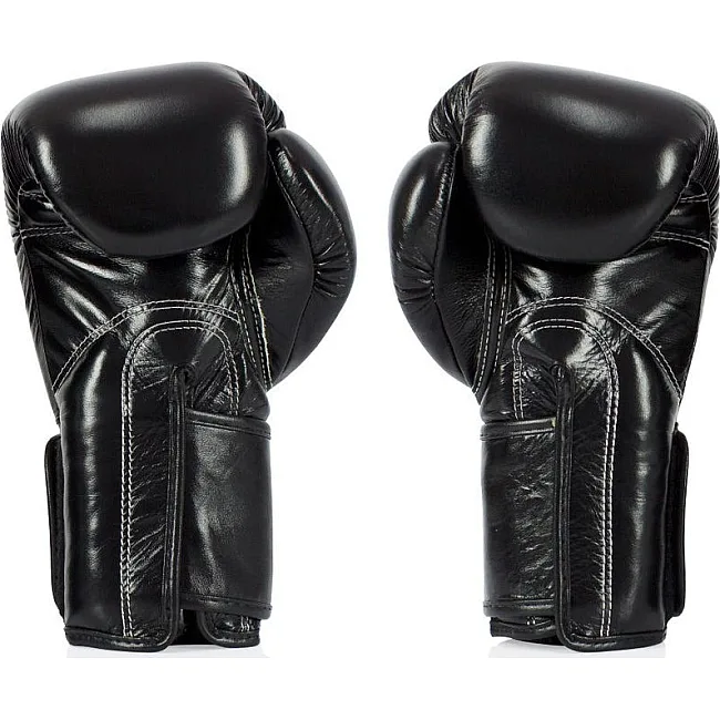 Боксерские перчатки Fairtex BGV5 Black (бинты в комплекте)