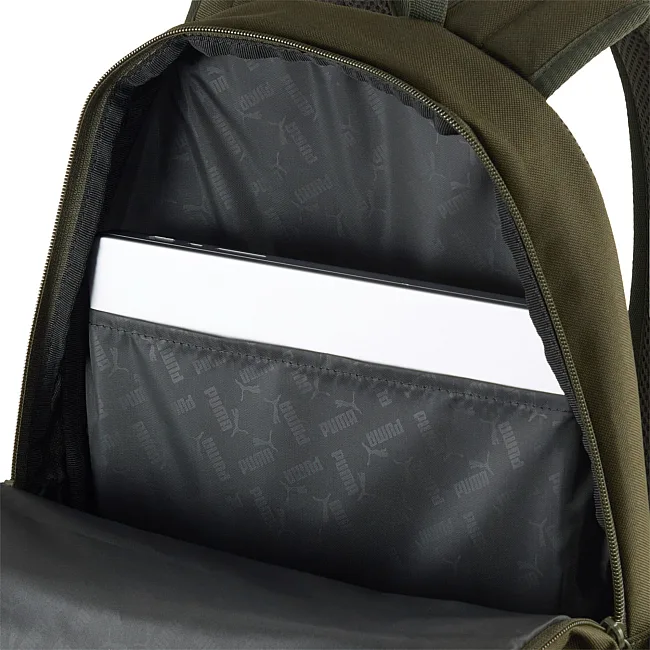 Рюкзак Puma BUZZ Backpack 28L зеленый 47,5х28х20 см