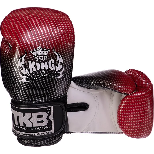 Перчатки для бокса

 детские
 кожаные TOP KING Super Star TKBGKC-01 (Серебряный)
