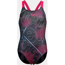 Купальник закрытый для девочек Arena GALACTICS SWIM PRO BACK