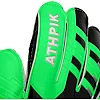 Вратарские перчатки с защитой пальцев ATHPIK FB-9277 (Синий-желтый)