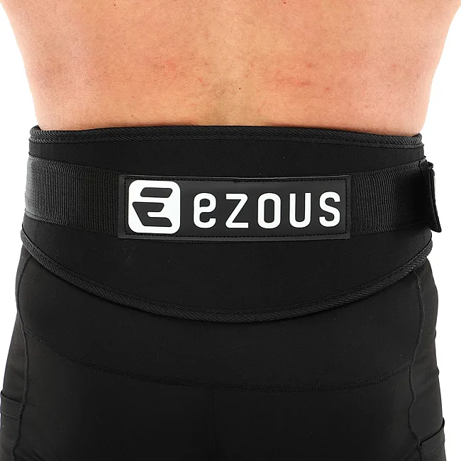 Пояс атлетический текстильный EZOUS LIFTING BELT O-06 спинка-15см
