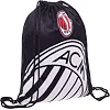 Рюкзак-мешок спортивный SP-SPORT GA-4433-4 AC MILAN 37х46см (Черный-белый)