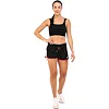 Спортивные шорты короткие
 женские JOMA

 BERRY 901926-100 4XS-XS (Черный-белый)