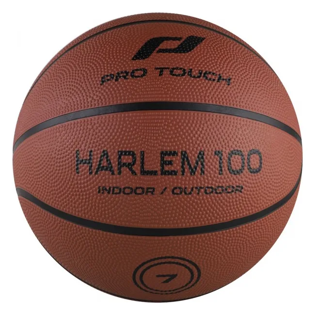 Мяч баскетбольный PRO TOUCH Harlem 100 коричневый, черный 7