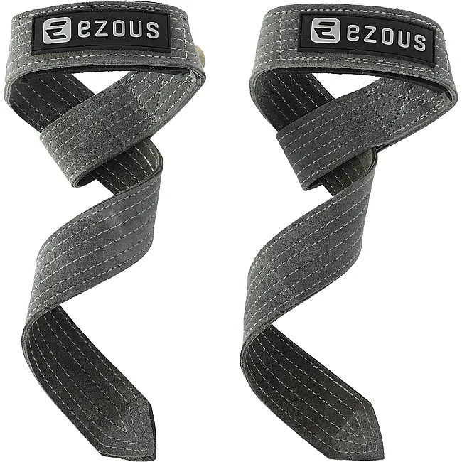 Лямки для тяги кожа
 LIFTING STRAP EZOUS B-07 2шт (Серый)
