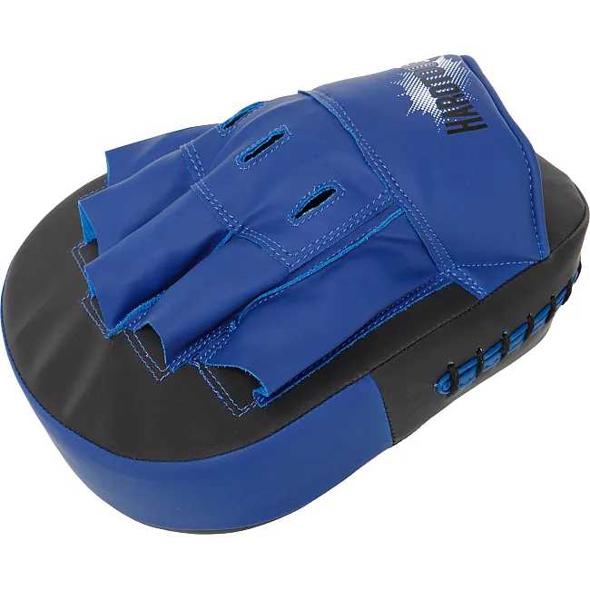 Лапа боксерская изогнутая тренировочная PU HARD TOUCH BO-4457 18,5х5х24см 2штуки (Черный)