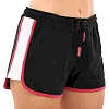 Спортивные шорты короткие
 женские JOMA

 BERRY 901926-100 4XS-XS (Черный-белый)