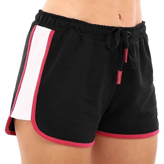 Спортивные шорты короткие
 женские JOMA

 BERRY 901926-100 4XS-XS (Черный-белый)