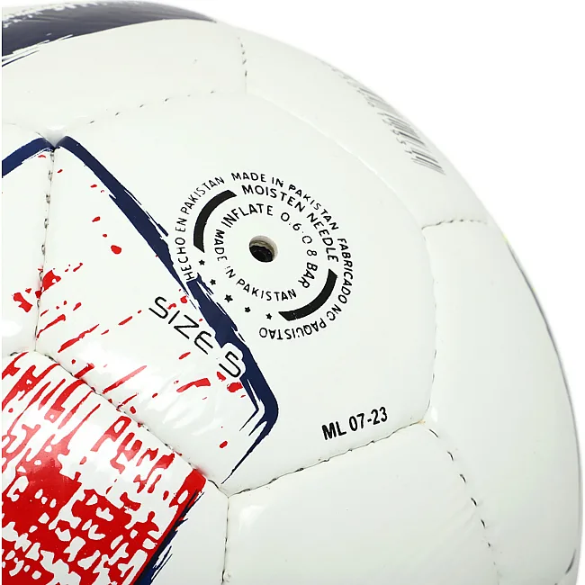 Футбольный мяч
 JOMA
 DALI II 400649-203-T5 №5 PU
-красный-желтый (Розовый-красный-желтый)
