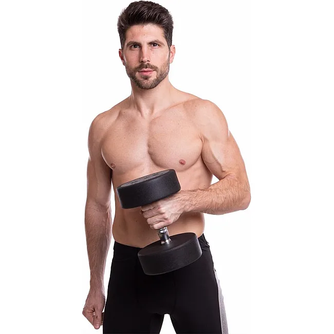 Гантель професійна
 з поліуретановим покриттям TECHNOGYM LN-1254-22_5 1шт 22,5кг