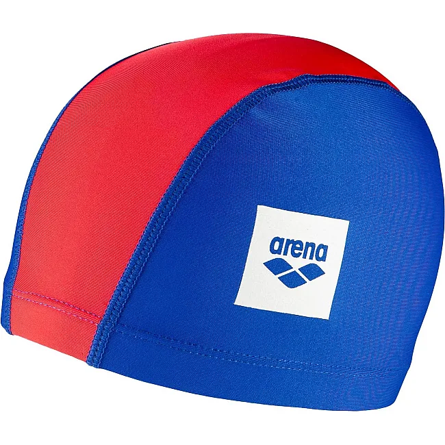 Детская шапка для плавания Arena UNIX II JR синий, красный, белый OFSM