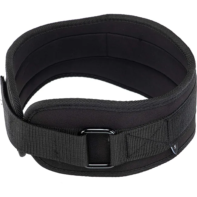 Пояс атлетический текстильный EZOUS LIFTING BELT O-06 спинка-15см