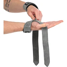 Лямки для тяги кожа LIFTING STRAP EZOUS B-07 2шт (Серый)