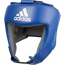 Боксерский шлем Adidas с лицензией AIBA (синий, AIBAH1)