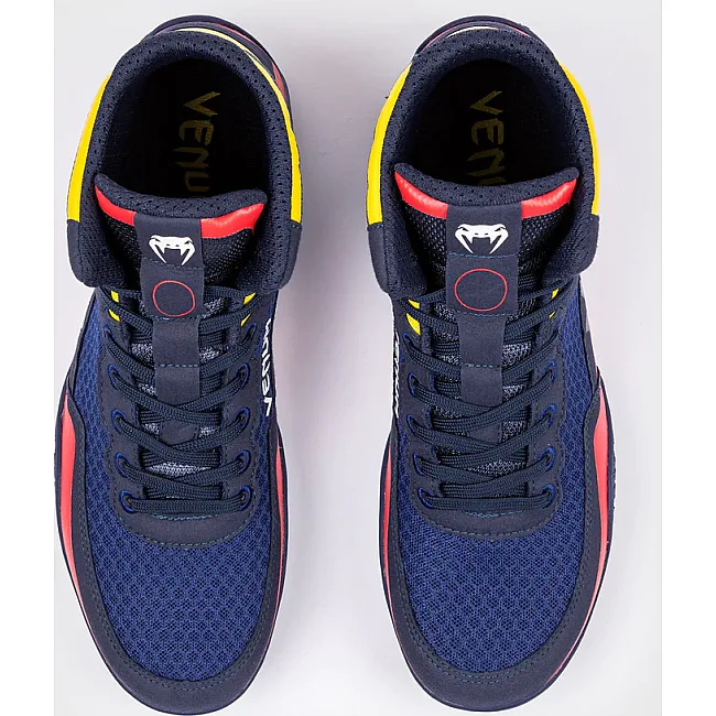 Борцовки VENUM Elite Blue Yellow