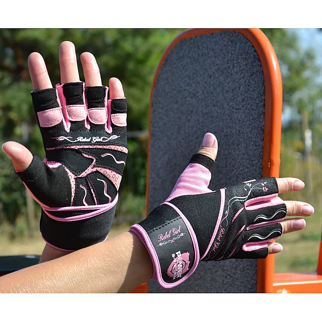 Фитнес перчатки POWER SYSTEM PS-2720 Rebel Girl женские Pink