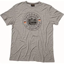 Футболка CONTINENTAL Handmade in Germany, 180г., серый