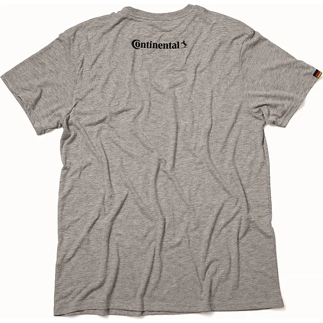 Футболка CONTINENTAL Handmade in Germany, 180г., серый