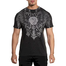 Футболка мужская AFFLICTION CrУниверсальный sed Over Tee