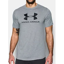 Футболка Under Armour UA Sportstyle Branded Overcast Gray