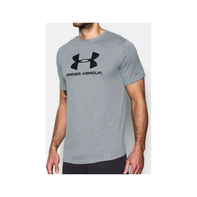 Футболка Under Armour UA Sportstyle Branded Overcast Gray