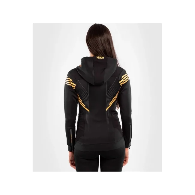 Толстовка женская VENUM Authentic UFC FightNight Black Gold