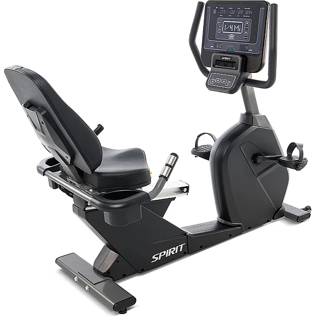 Горизонтальный велотренажер SPIRIT CR800+