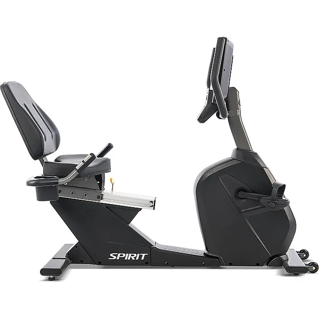 Горизонтальный велотренажер SPIRIT CR800+