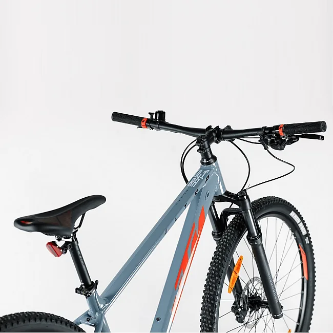 Горный велосипед KTM ULTRA SPORT 29" рама M/43, серый (оранжево-черный), 2022
