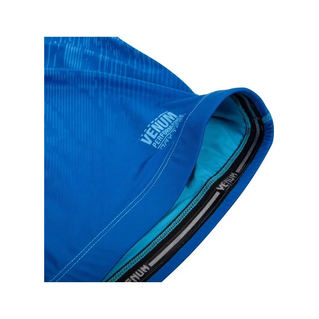 Компресійна футболка Venum Fusion Compression T-shirt Blue Short Sleeves