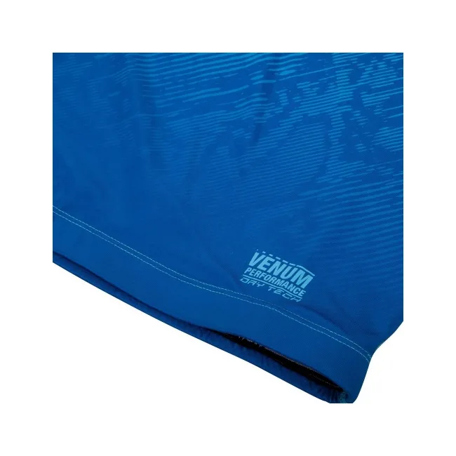 Компресійна футболка Venum Fusion Compression T-shirt Blue Short Sleeves