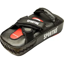 Пади для тайського боксу (1шт) SPORTKO ПТК1 (шкіра)