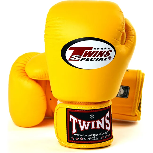 Рукавиці дитячі боксерські TWINS Velcro BGVL3 Yellow