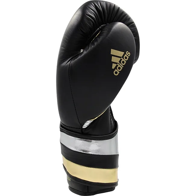 Перчатки для бокса Speed 501 Adispeed Strap up | черно-серебро-золото | ADIDAS ADISBG501PRO