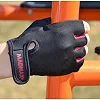 Рукавиці для фітнесу MADMAX MFG-251 Rainbow Rubine Red