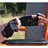 Рукавиці для фітнесу MADMAX MFG-251 Rainbow Rubine Red