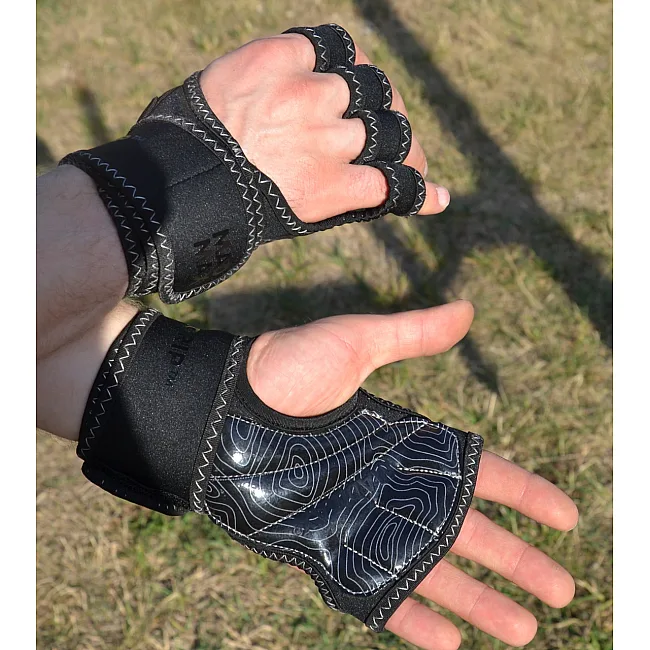 Перчатки для фитнеса MADMAX MFG-303 MAXGRIP neoprene wraps Black/Grey