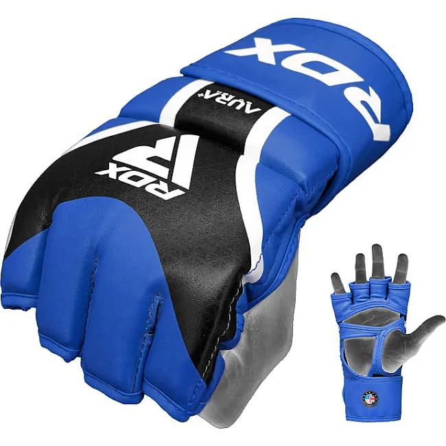 Перчатки для MMA RDX Aura Plus T-17 Blue