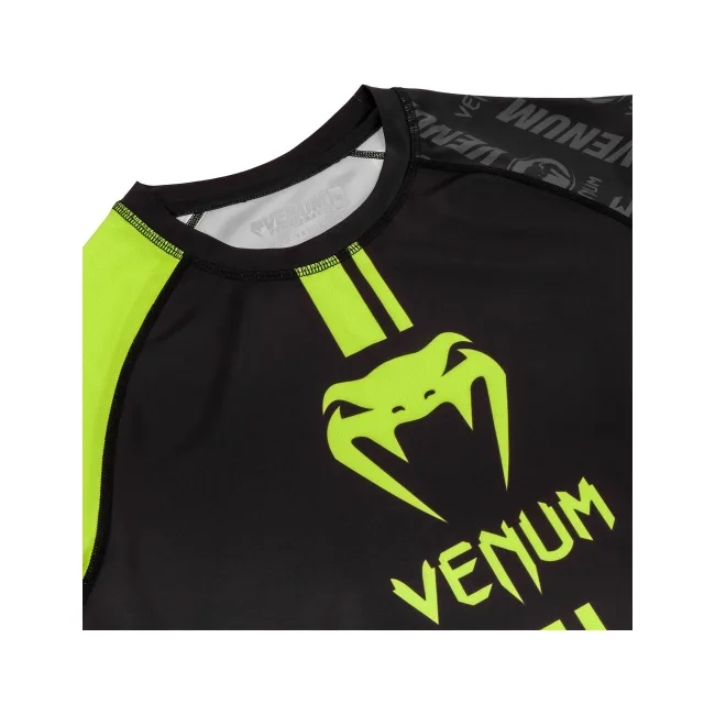 Рашгард VENUM Logoss Black Neo Yellow