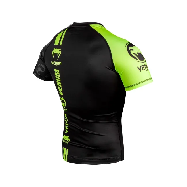 Рашгард VENUM Logoss Black Neo Yellow